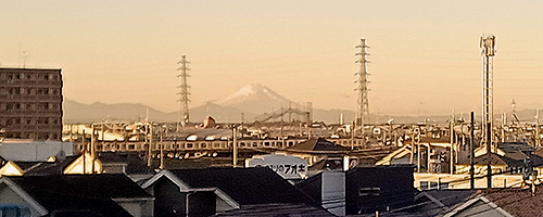 タウンからの眺め