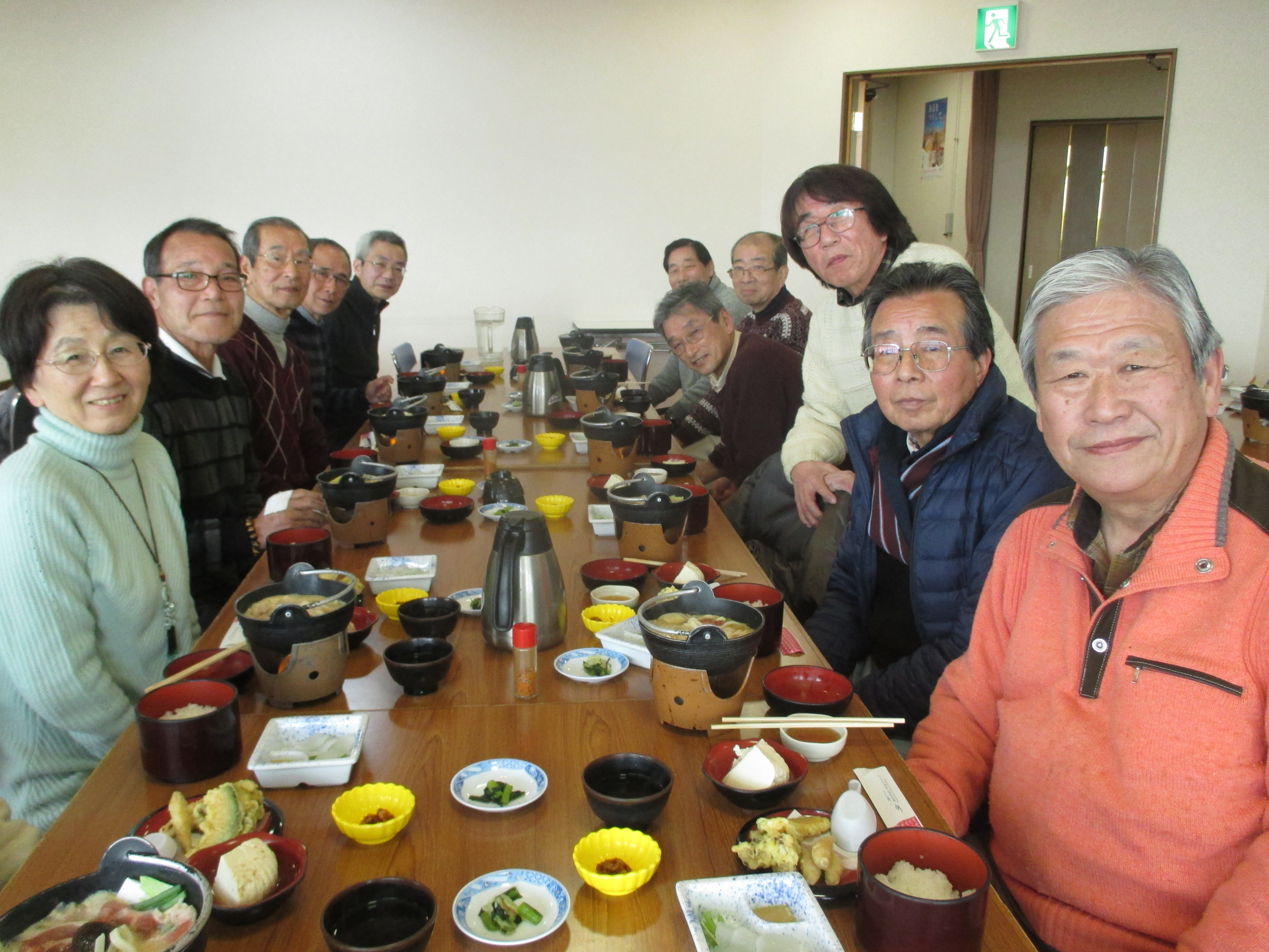 初日の昼食は佐久平プラザ２１